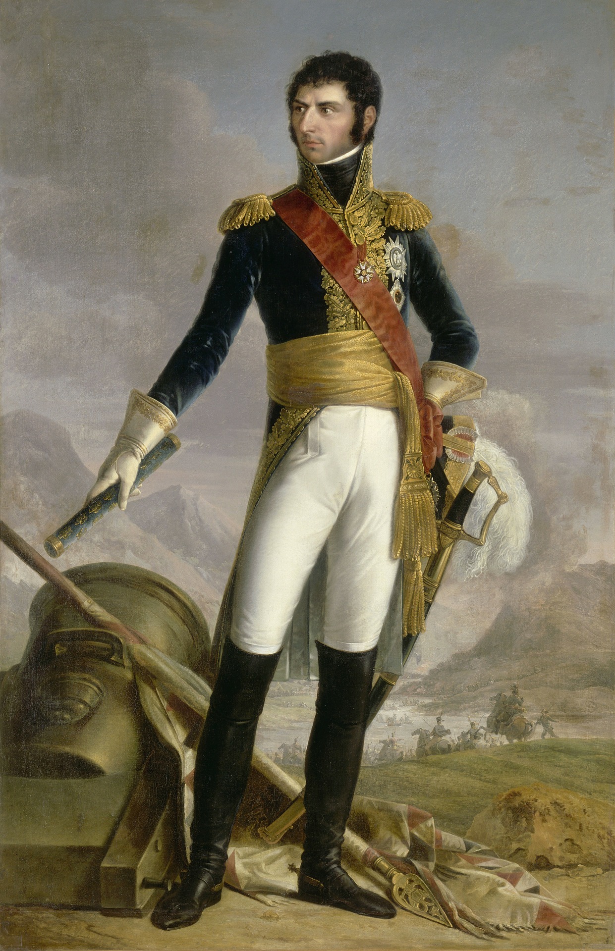 Jean-Baptiste Bernadotte ließ sich als glühender Mitstreiter der Revolution “La mort au roi!”(Tod dem König) stechen.
